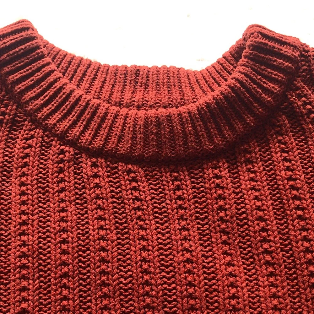 Universal Thread Textured Rust Sweater - Picture 3 of 5